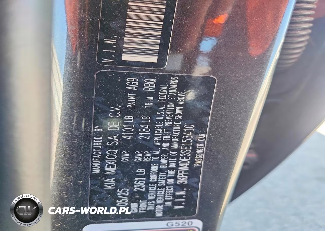 2025 Kia K4 Gt Line VIN:3KPFW4DE3SE153410 - 12