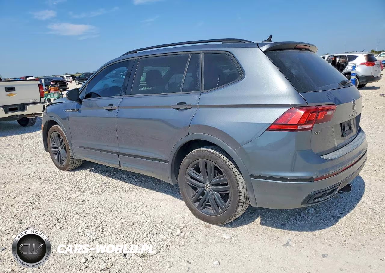 2022 Volkswagen Tiguan Se R-Line Black VIN:3VVCB7AX0NM078358 - 2