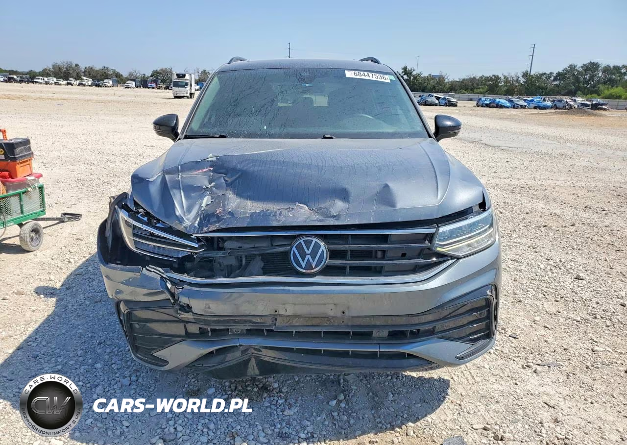 2022 Volkswagen Tiguan Se R-Line Black VIN:3VVCB7AX0NM078358 - 5