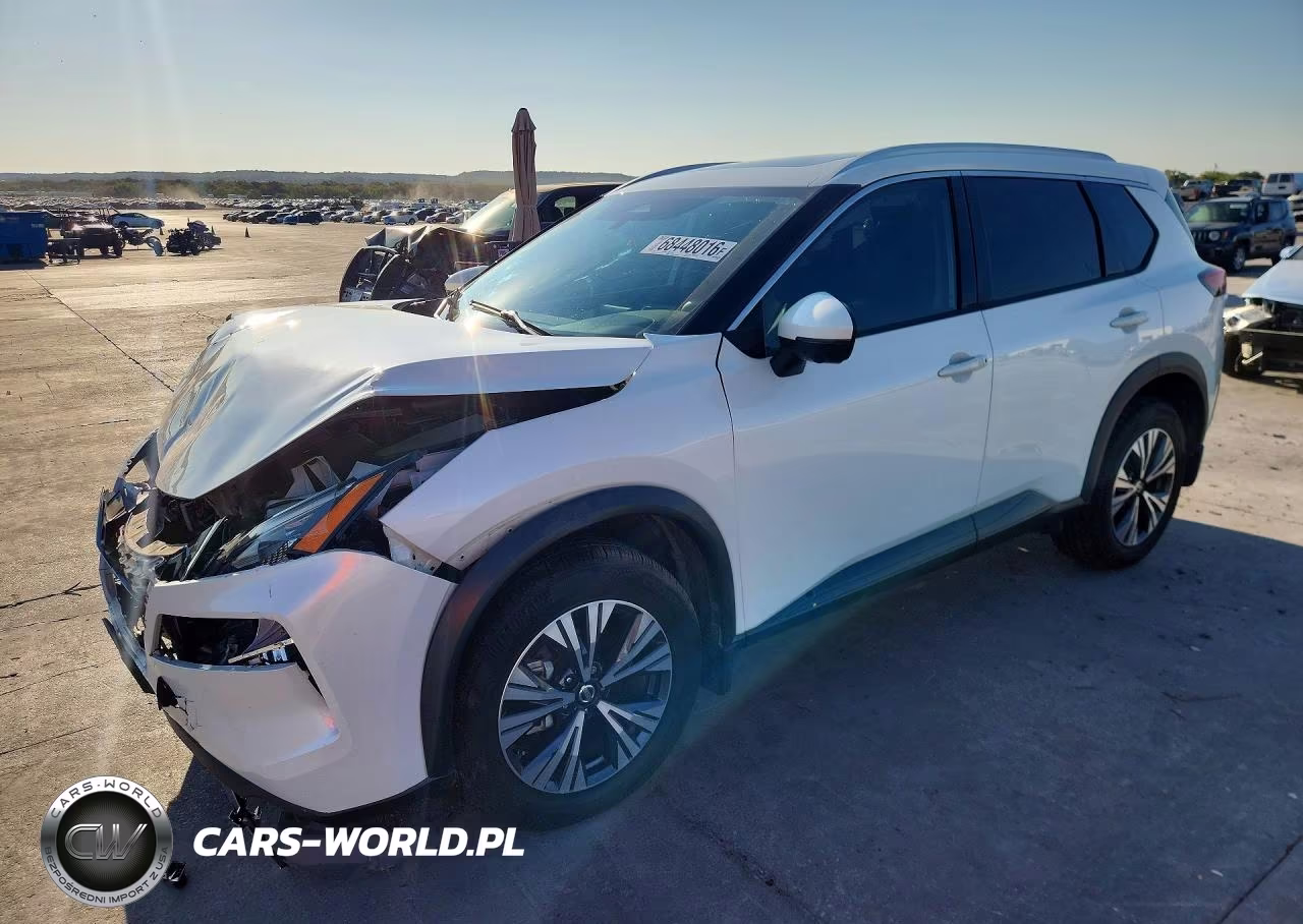 2021 Nissan Rogue Sv VIN:5N1AT3BA2MC849517 - 1