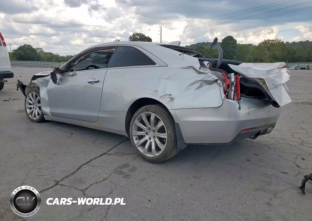 2017 Cadillac Ats Luxury VIN:1G6AB1RX8H0118705 - 2