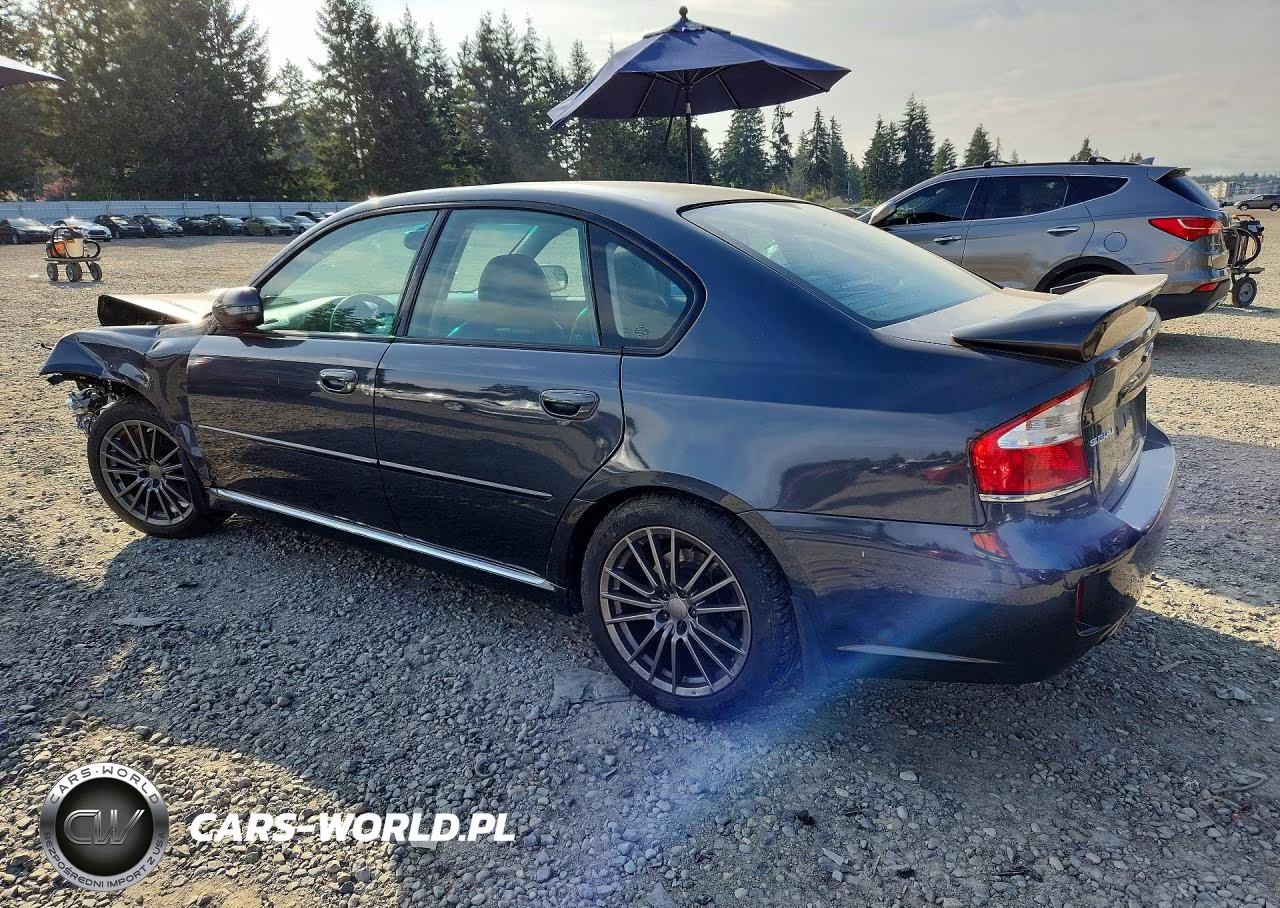 2008 Subaru Legacy 2.5 Gt Spec B VIN:4S3BL696183202723 - 2
