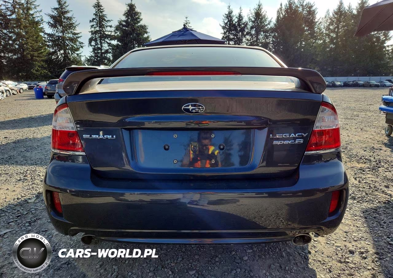 2008 Subaru Legacy 2.5 Gt Spec B VIN:4S3BL696183202723 - 6