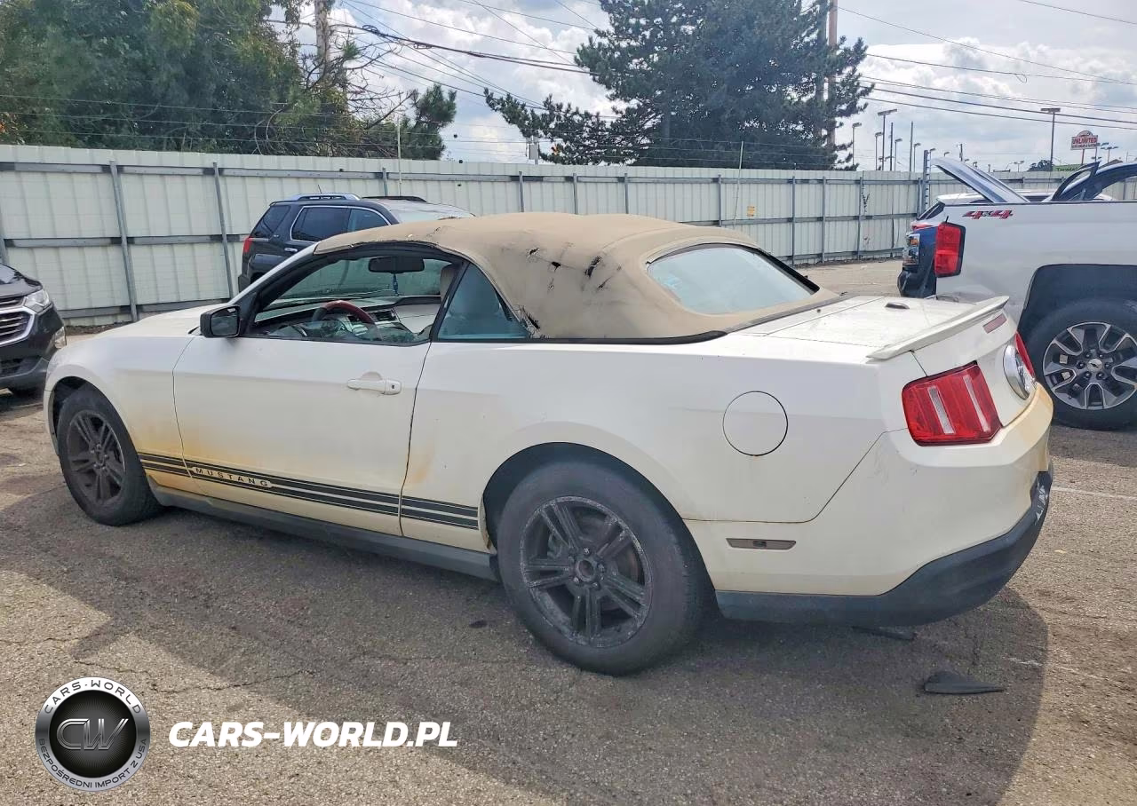 2010 Ford Mustang VIN:1ZVBP8EN9A5171709 - 2
