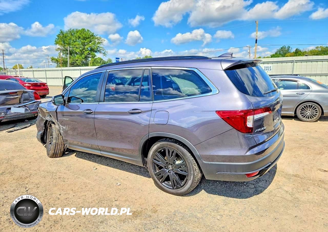 2021 Honda Pilot Se VIN:5FNYF5H27MB045593 - 2