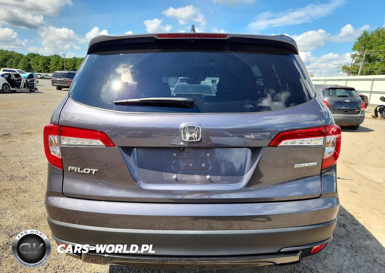2021 Honda Pilot Se VIN:5FNYF5H27MB045593 - 6