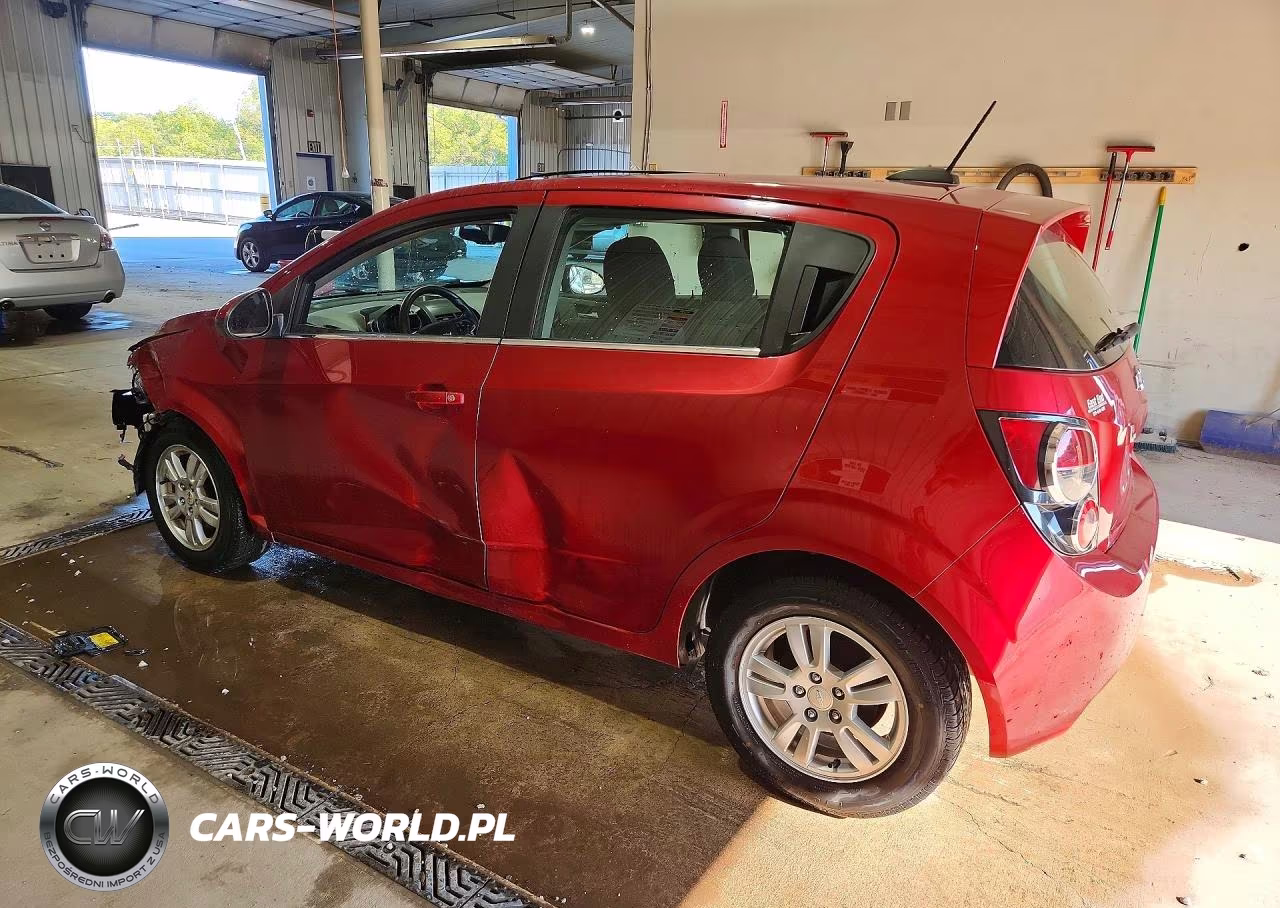 2016 Chevrolet Sonic Lt VIN:1G1JC6SG7G4166407 - 2