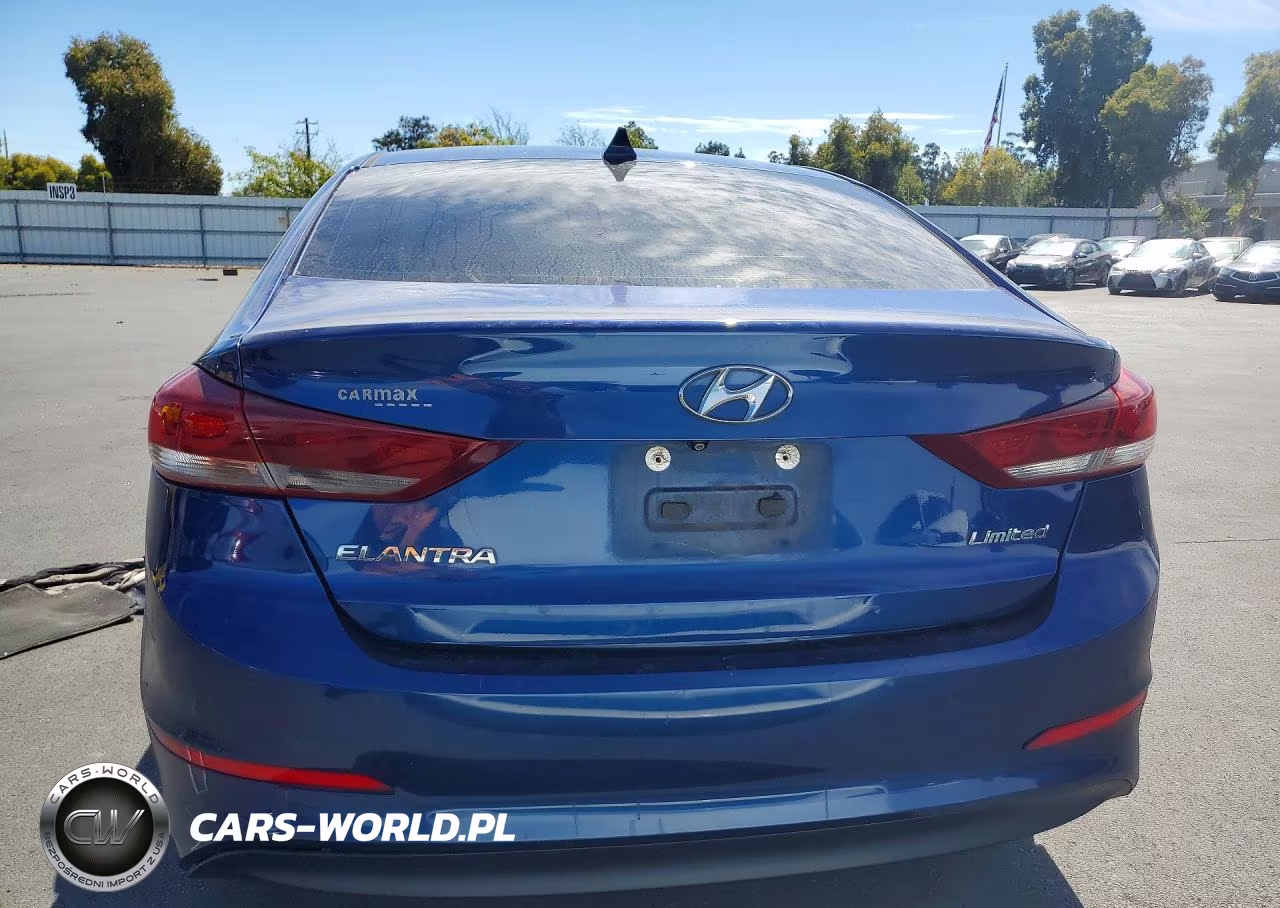 2017 Hyundai Elantra Limited VIN:5NPD84LF3HH096173 - 6
