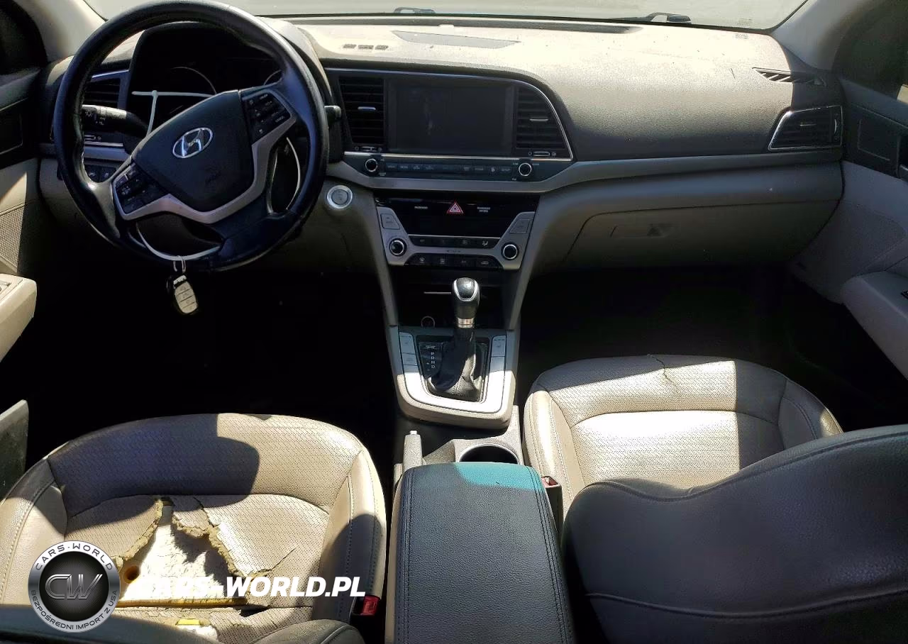 2017 Hyundai Elantra Limited VIN:5NPD84LF3HH096173 - 8