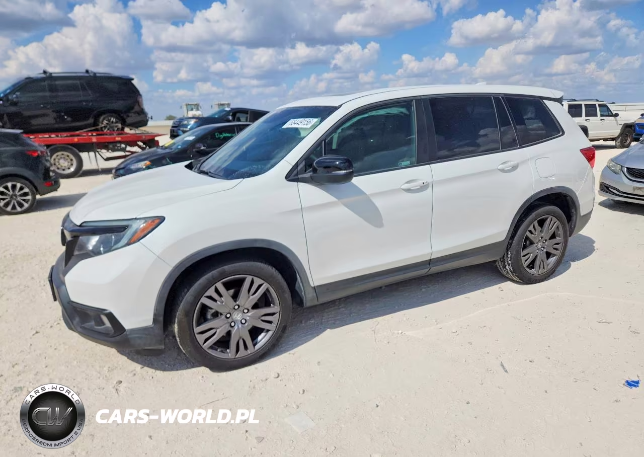 2021 Honda Passport Exl VIN:5FNYF7H51MB015902 - 1