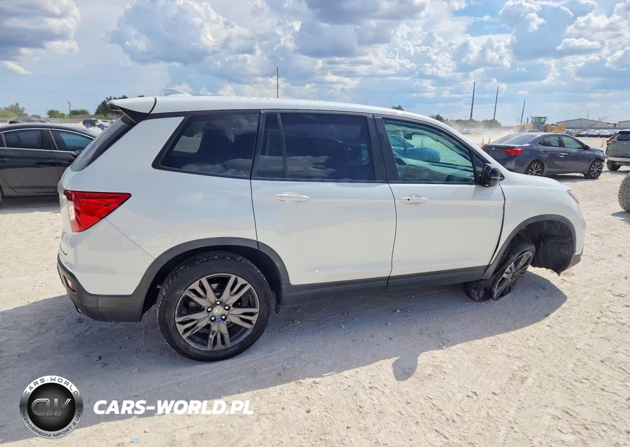 2021 Honda Passport Exl VIN:5FNYF7H51MB015902 - 3