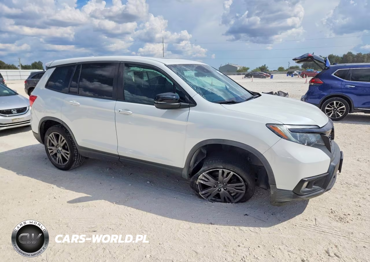 2021 Honda Passport Exl VIN:5FNYF7H51MB015902 - 4