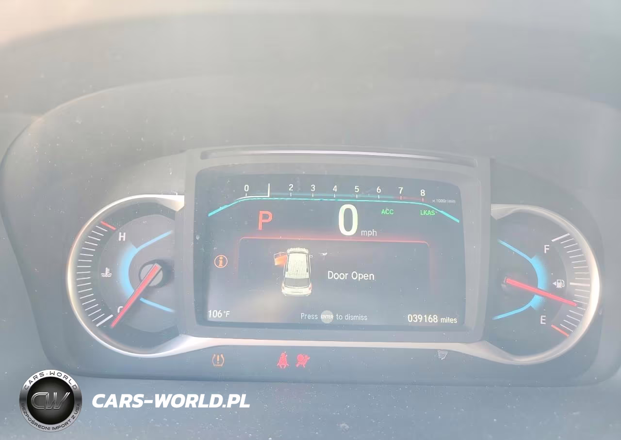 2021 Honda Passport Exl VIN:5FNYF7H51MB015902 - 9