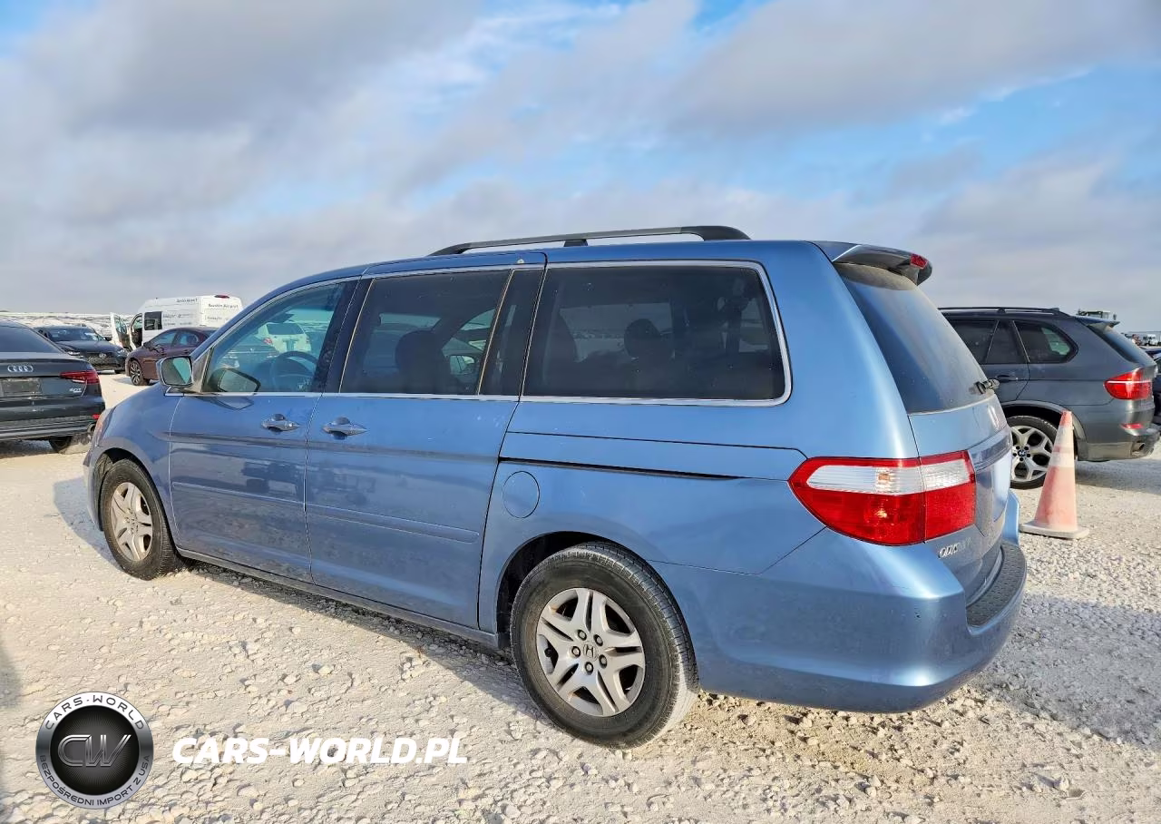 2007 Honda Odyssey Exl VIN:5FNRL38737B139343 - 2