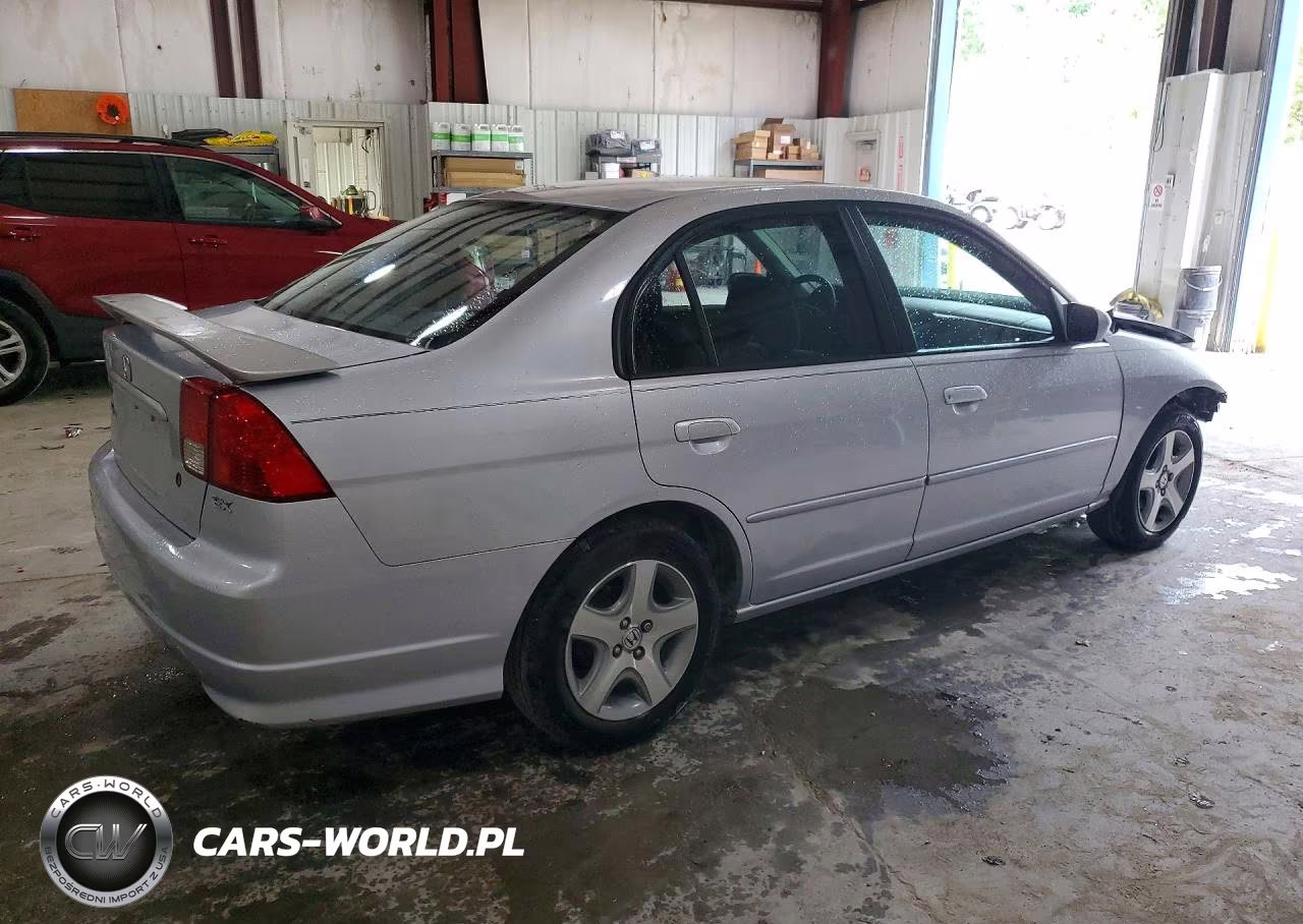2005 Honda Civic Ex VIN:1HGES26755L007713 - 3