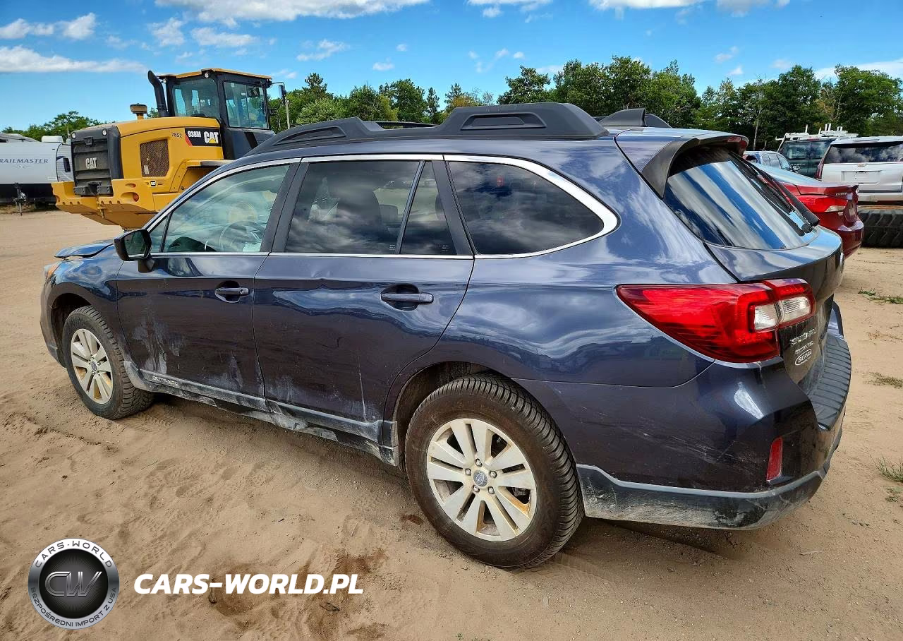 2017 Subaru Outback 2.5I Premium VIN:4S4BSADC7H3318443 - 2