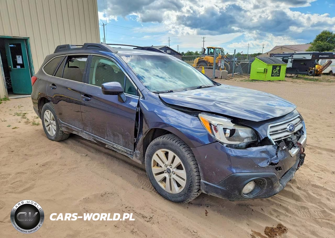 2017 Subaru Outback 2.5I Premium VIN:4S4BSADC7H3318443 - 4
