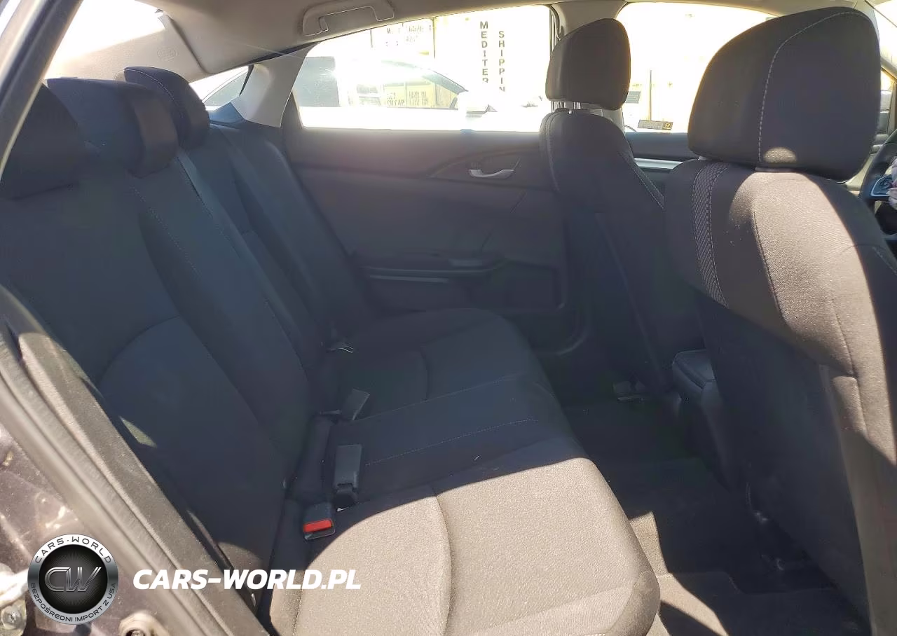 2019 Honda Civic Lx VIN:19XFC2F62KE207489 - 10