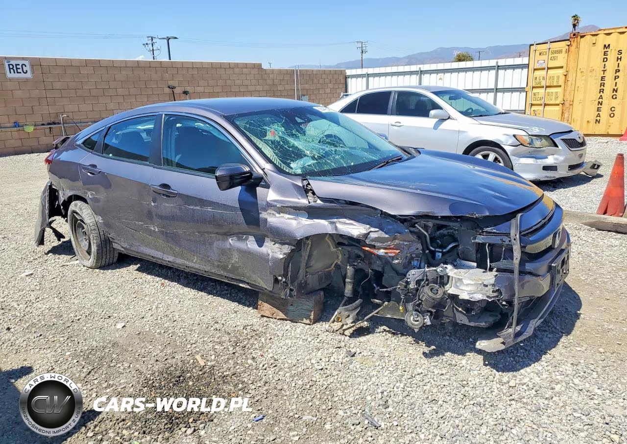 2019 Honda Civic Lx VIN:19XFC2F62KE207489 - 4