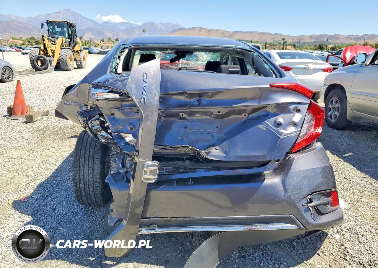 2019 Honda Civic Lx VIN:19XFC2F62KE207489 - 6