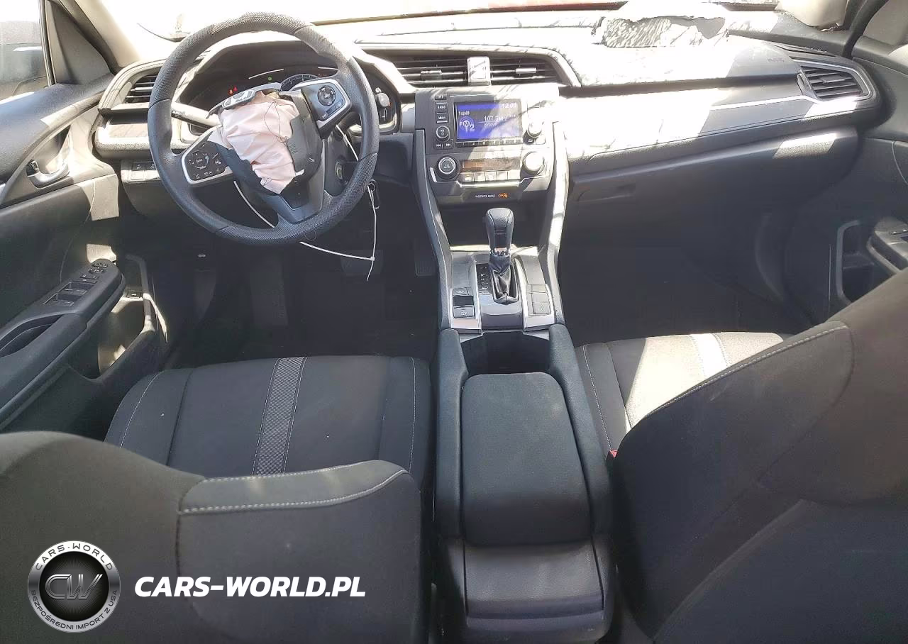 2019 Honda Civic Lx VIN:19XFC2F62KE207489 - 8