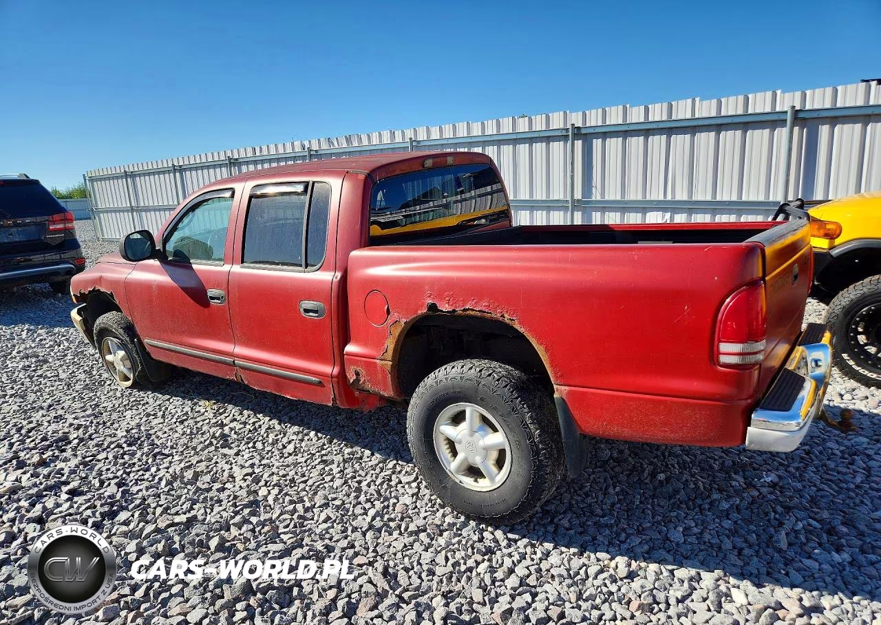 2000 Dodge Dakota Quad VIN:1B7HG2AZ7YS751538 - 2