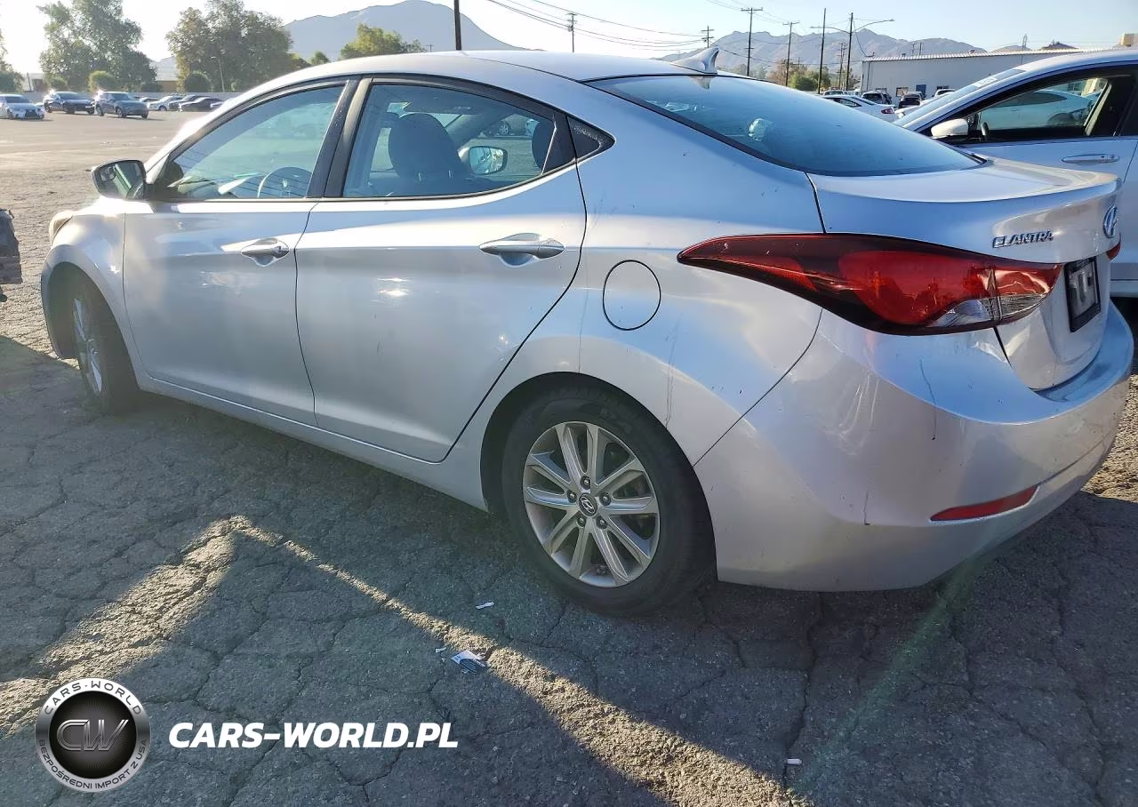 2015 Hyundai Elantra Se VIN:5NPDH4AE3FH599872 - 2
