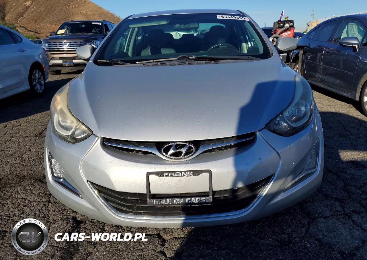 2015 Hyundai Elantra Se VIN:5NPDH4AE3FH599872 - 5