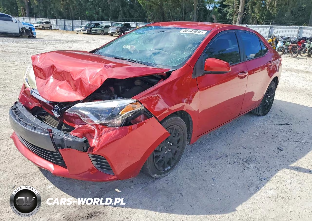 2016 Toyota Corolla Le VIN:2T1BURHE3GC689212 - 1
