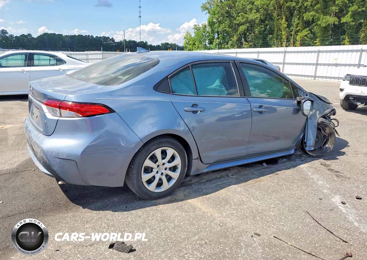 2020 Toyota Corolla Le VIN:5YFEPRAE4LP080199 - 3