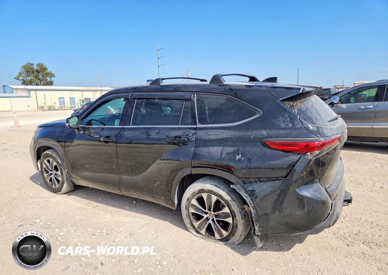 2022 Toyota Highlander Xle VIN:5TDGZRBH3NS244242 - 2