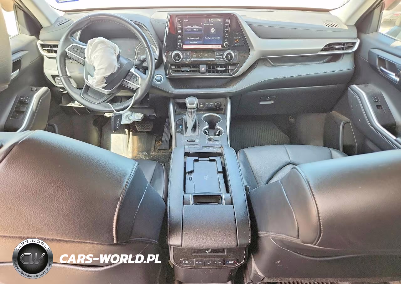 2022 Toyota Highlander Xle VIN:5TDGZRBH3NS244242 - 8