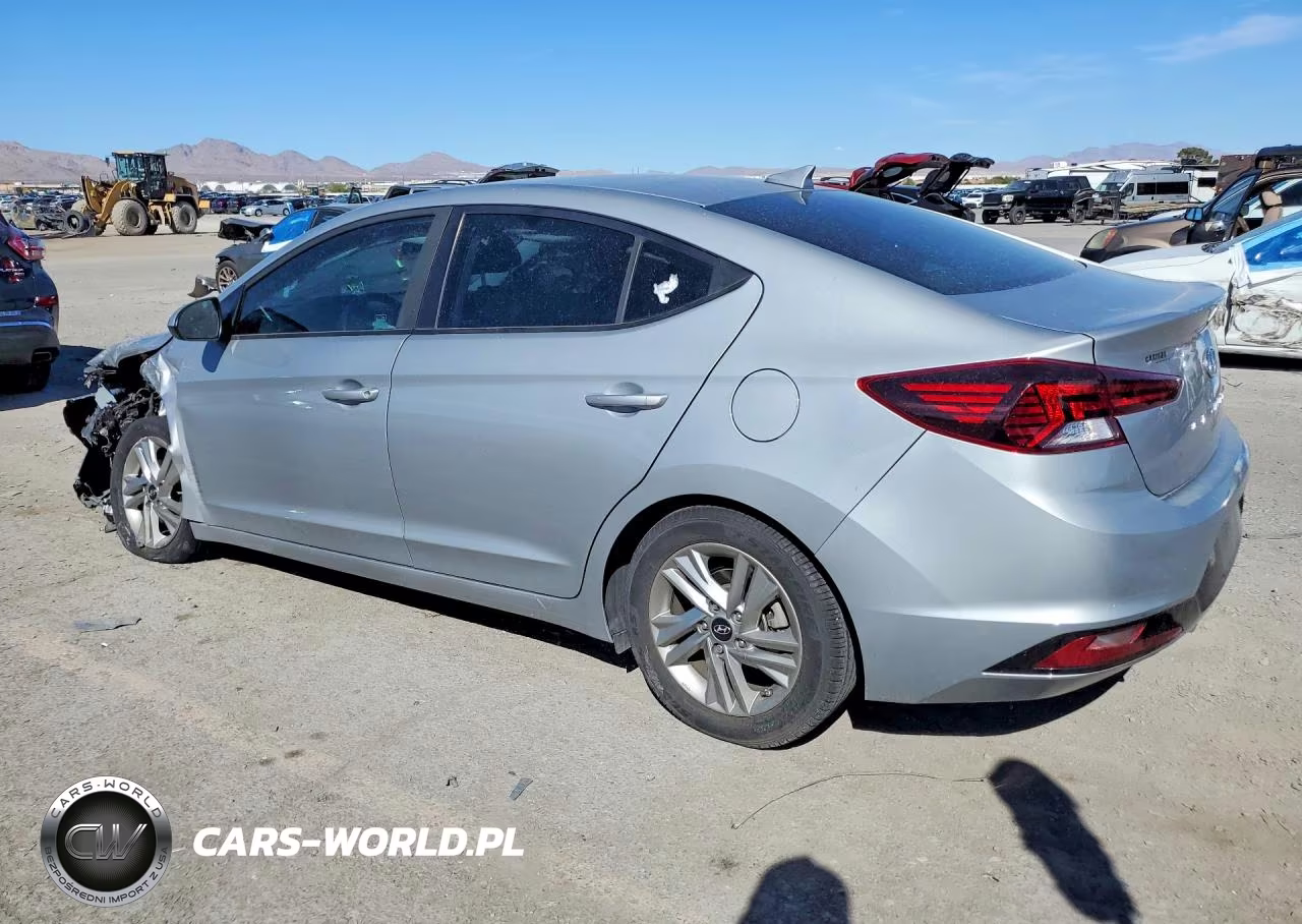 2020 Hyundai Elantra Sel VIN:KMHD84LF9LU038854 - 2