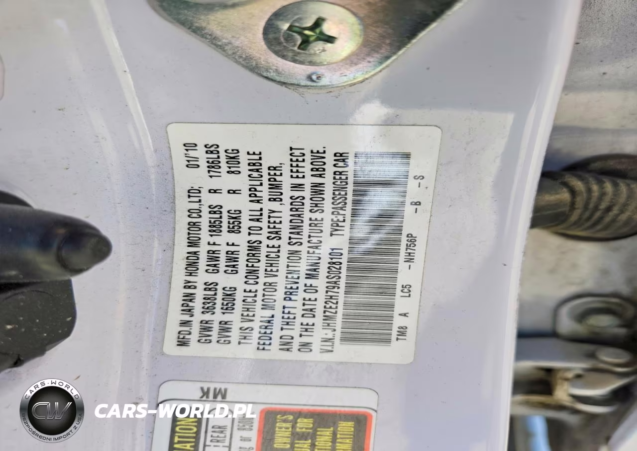 2010 Honda Insight Ex VIN:JHMZE2H79AS028101 - 12
