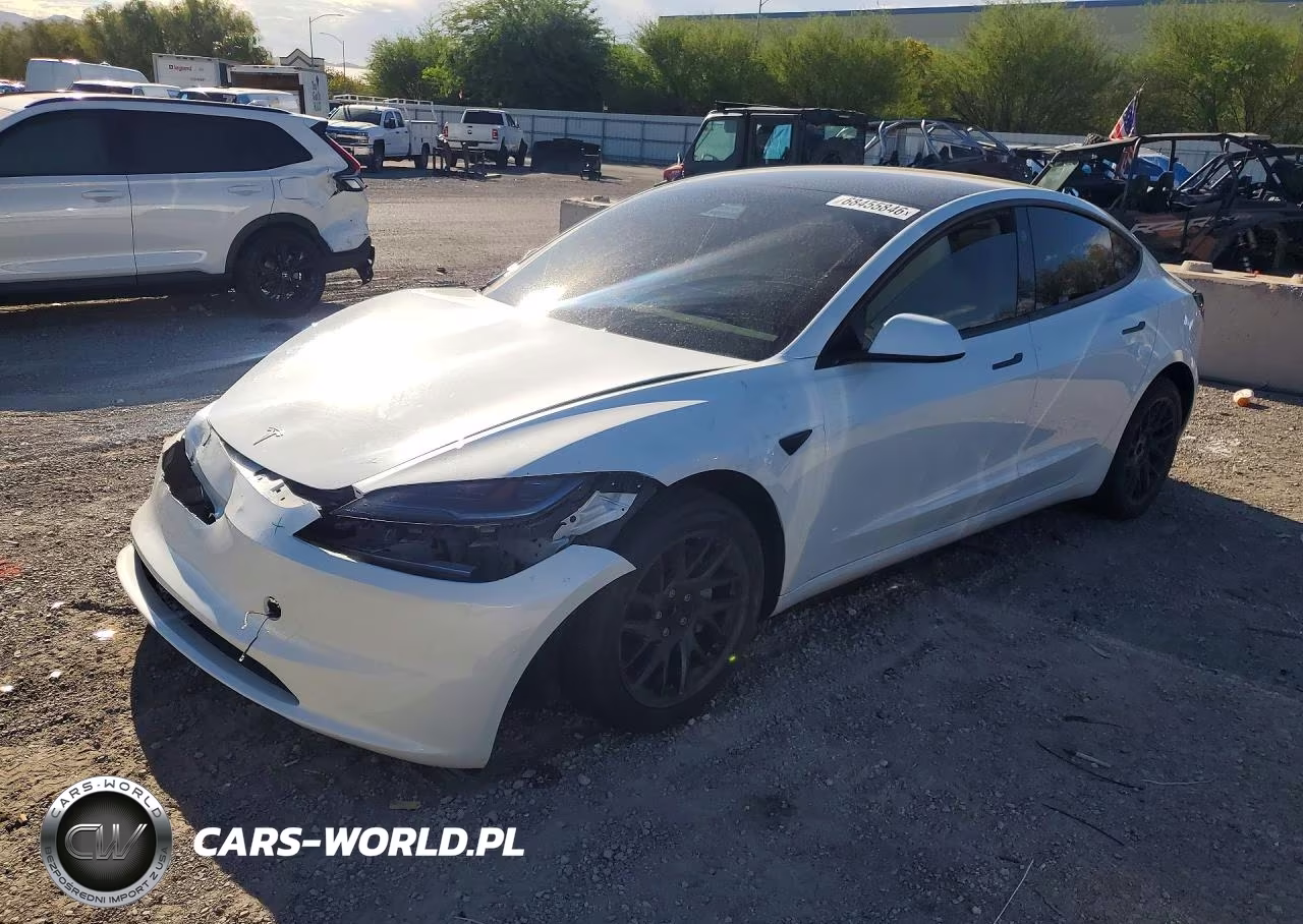 2025 Tesla Model 3 VIN:5YJ3E1EA6SF026483 - 1