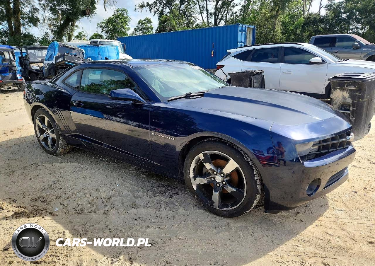 2012 Chevrolet Camaro Lt VIN:2G1FF1E36C9147993 - 4