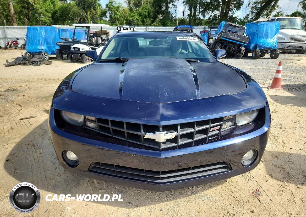 2012 Chevrolet Camaro Lt VIN:2G1FF1E36C9147993 - 5
