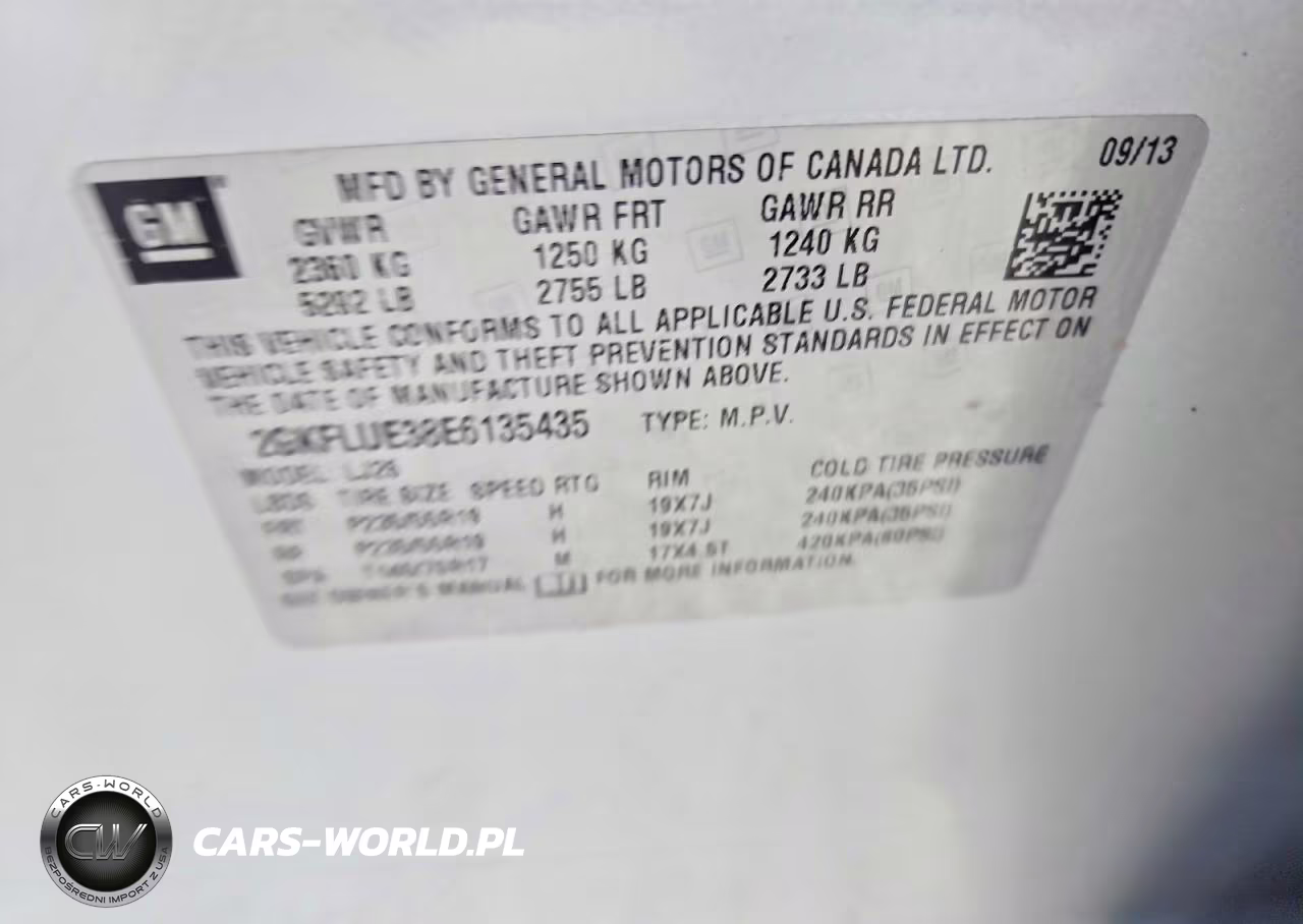 2014 GMC Terrain Denali VIN:2GKFLUE38E6135435 - 13