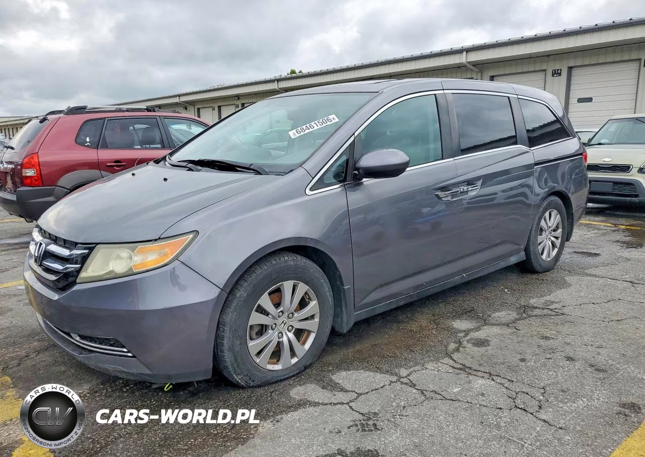 2014 Honda Odyssey Exl VIN:5FNRL5H6XEB132437 - 1