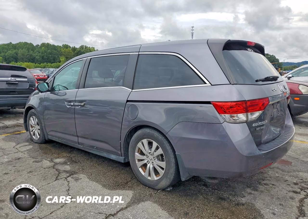 2014 Honda Odyssey Exl VIN:5FNRL5H6XEB132437 - 2