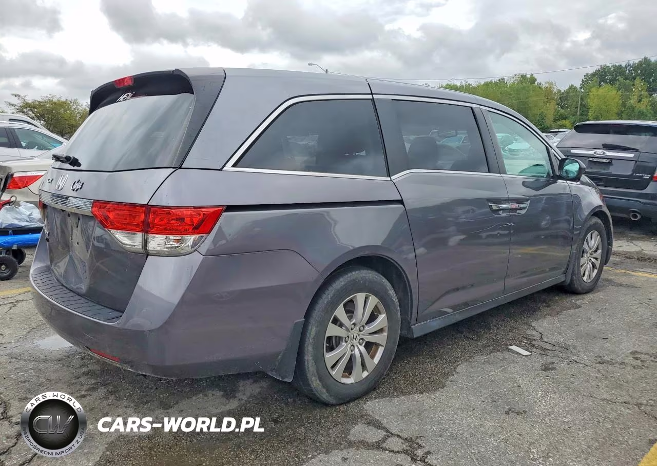 2014 Honda Odyssey Exl VIN:5FNRL5H6XEB132437 - 3