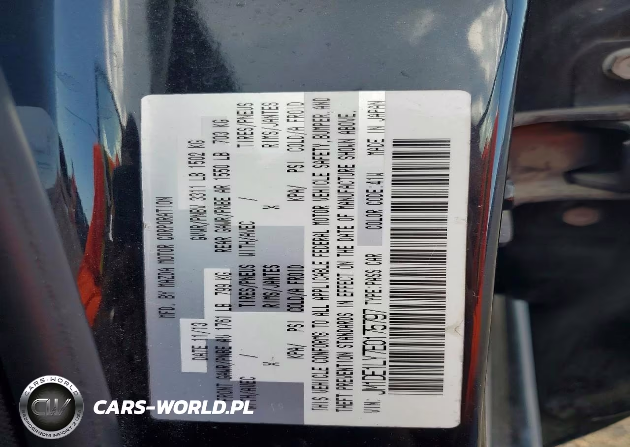 2014 Mazda Mazda2 Touring VIN:JM1DE1LY7E0175797 - 12