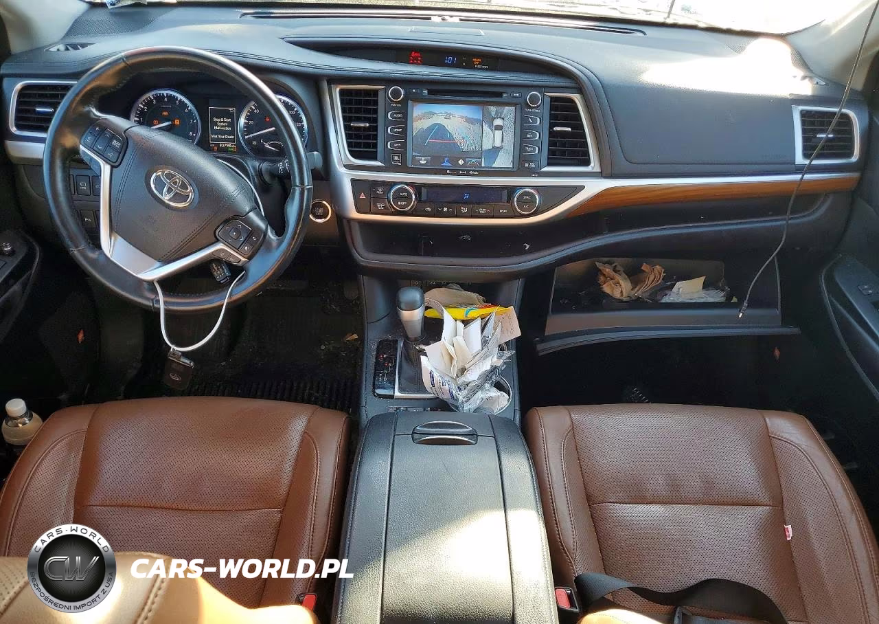 2017 Toyota Highlander Limited Platinum VIN:5TDDZRFH0HS358183 - 8