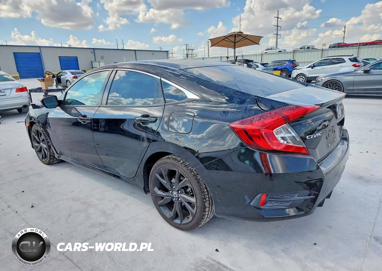 2019 Honda Civic Sport VIN:19XFC2F81KE203967 - 2