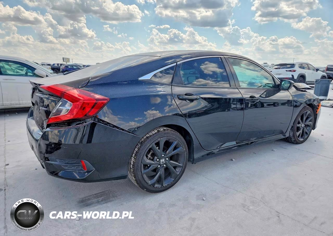 2019 Honda Civic Sport VIN:19XFC2F81KE203967 - 3
