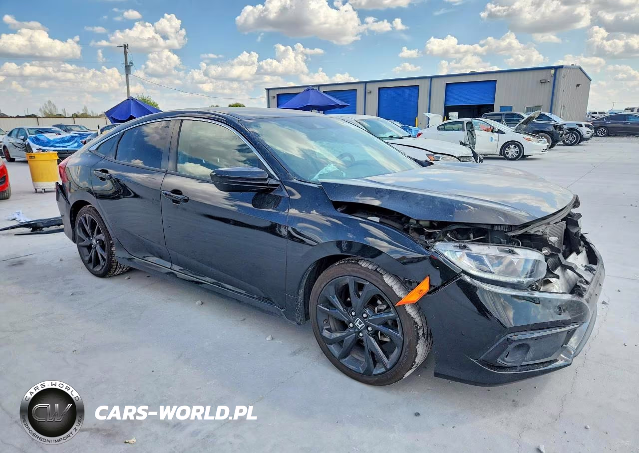 2019 Honda Civic Sport VIN:19XFC2F81KE203967 - 4