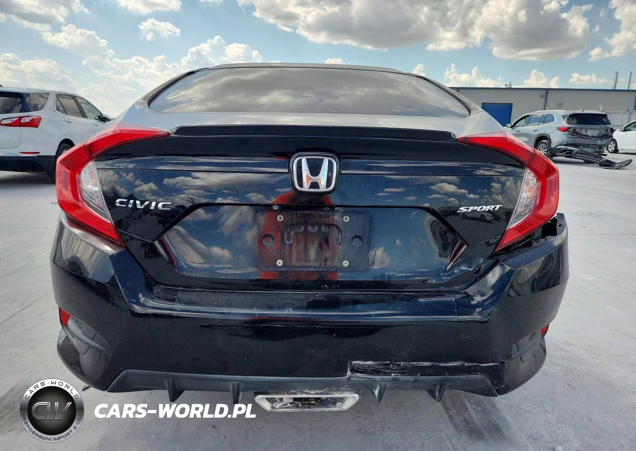 2019 Honda Civic Sport VIN:19XFC2F81KE203967 - 6
