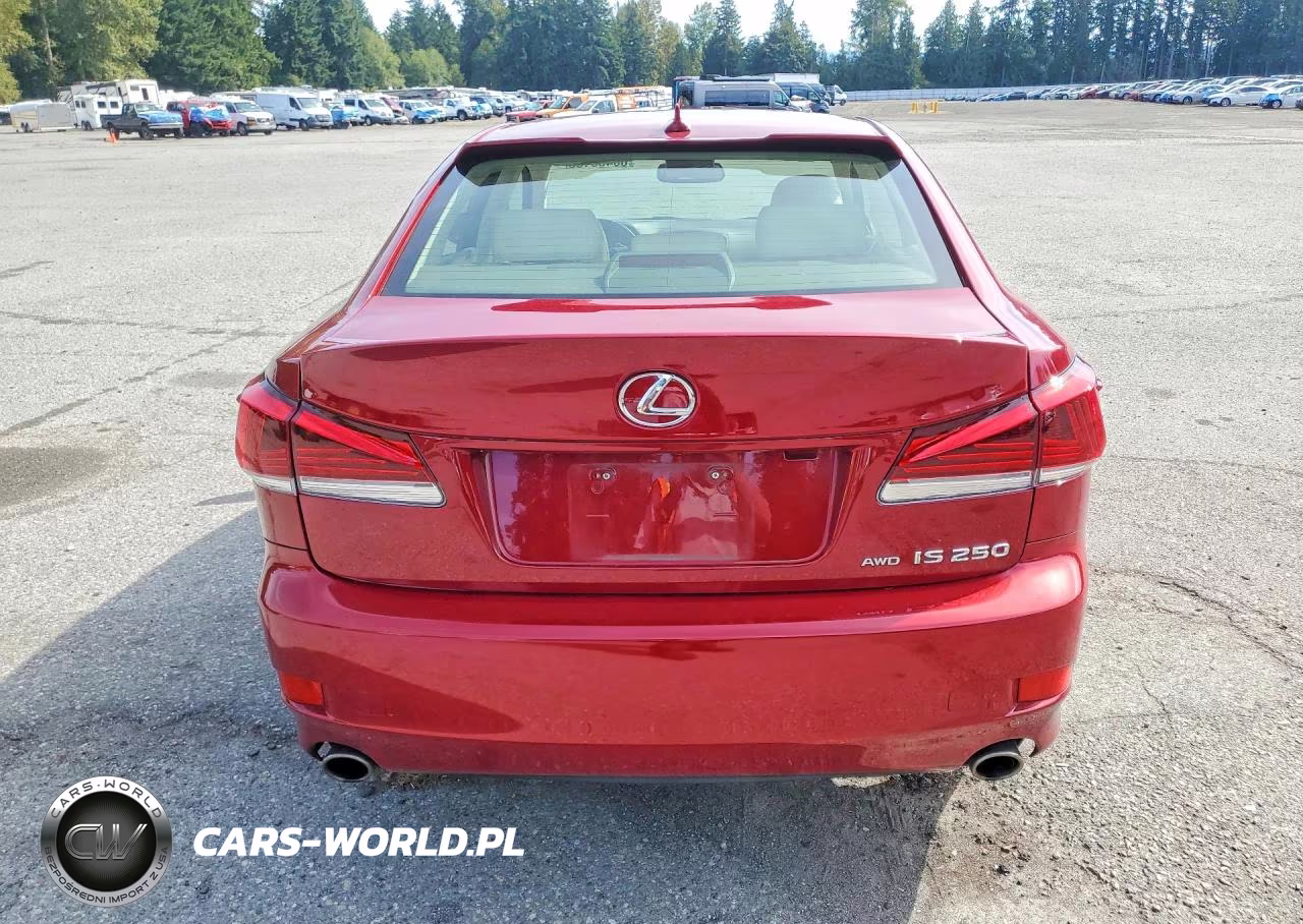 2012 Lexus Is 250 VIN:JTHCF5C20C5055625 - 6
