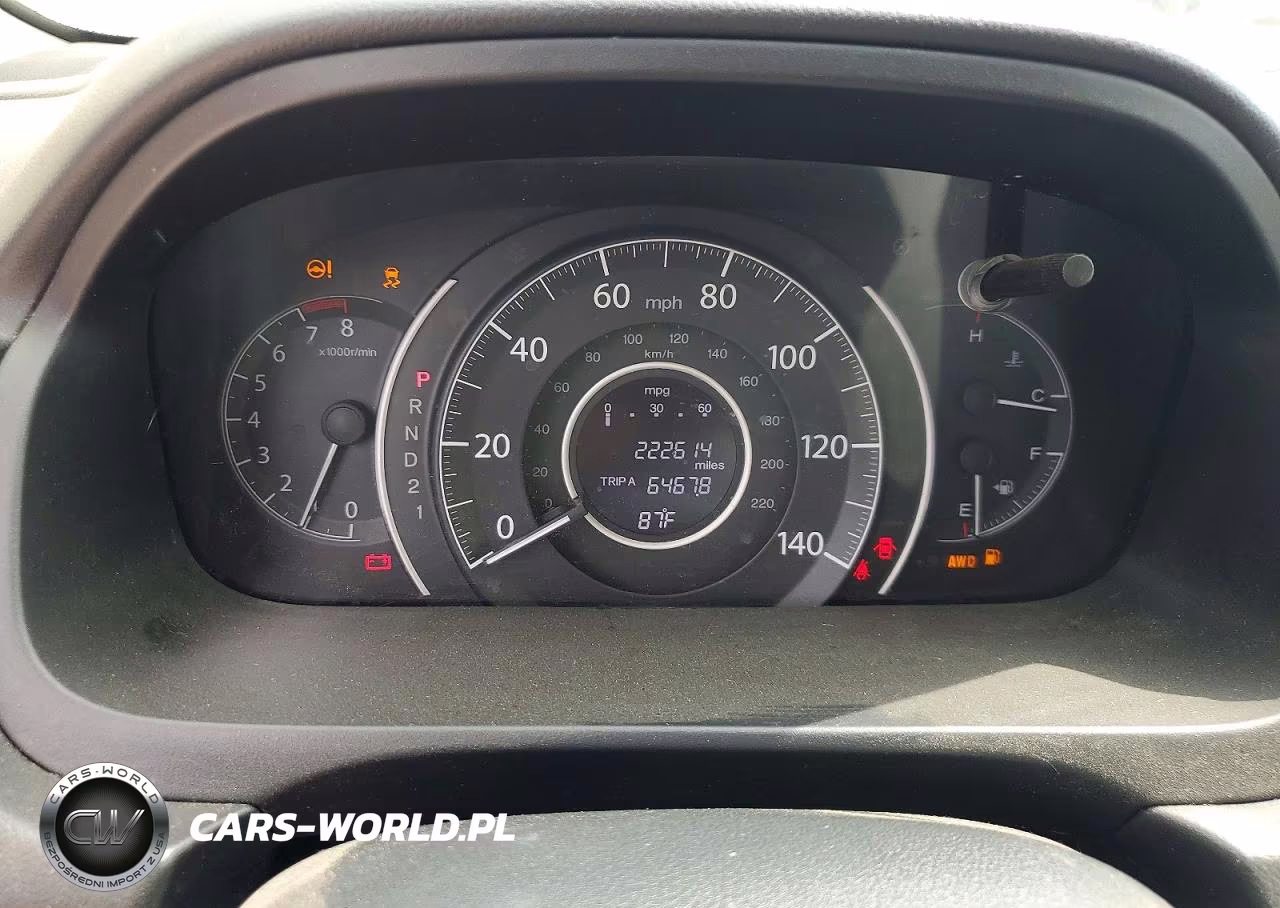 2012 Honda Cr-V Exl VIN:5J6RM4H73CL005520 - 9