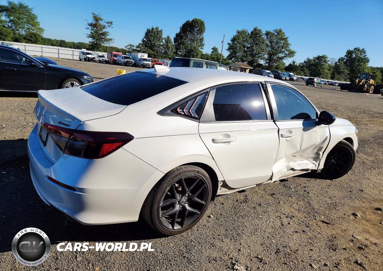2026 Honda Civic Sport VIN:2HGFE2F51TH504519 - 3